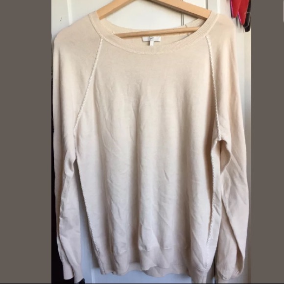 Joie Ivory Cream Pullover Sweater - Picture 3 of 6